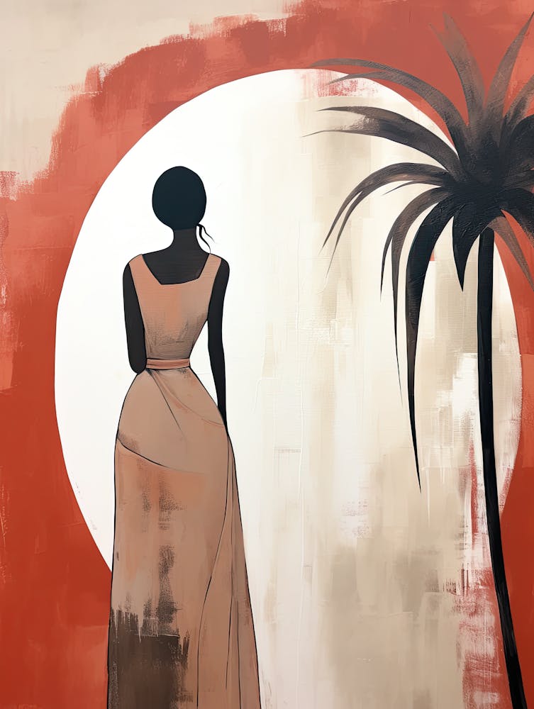 Feathered Dreams, Boho Art Style