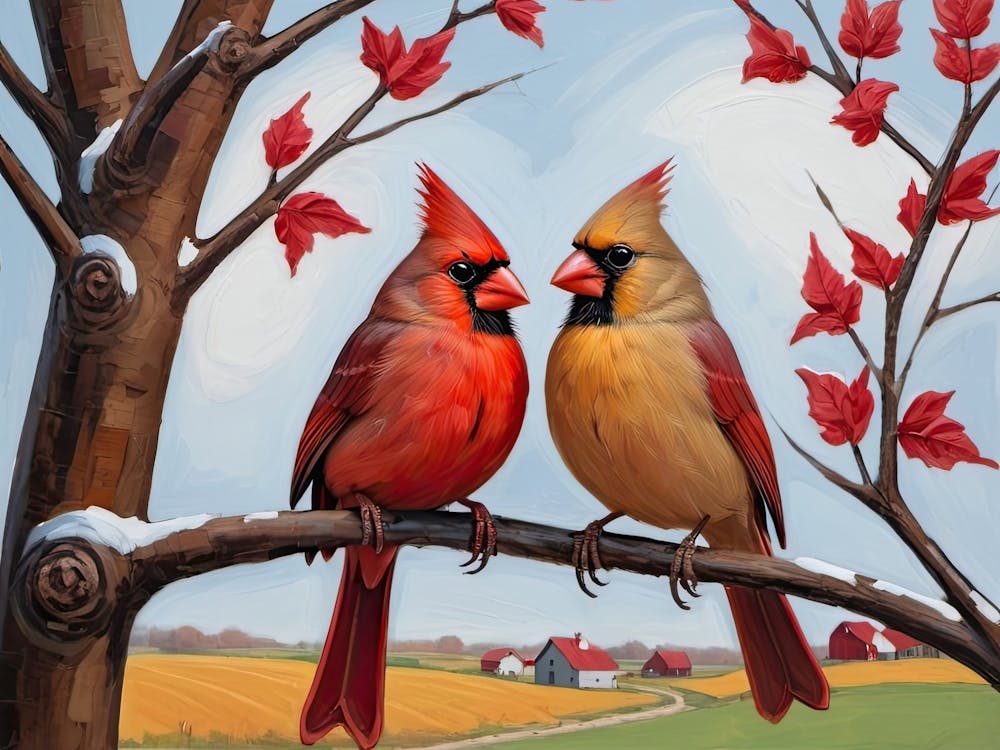 Cardinals on a Branch