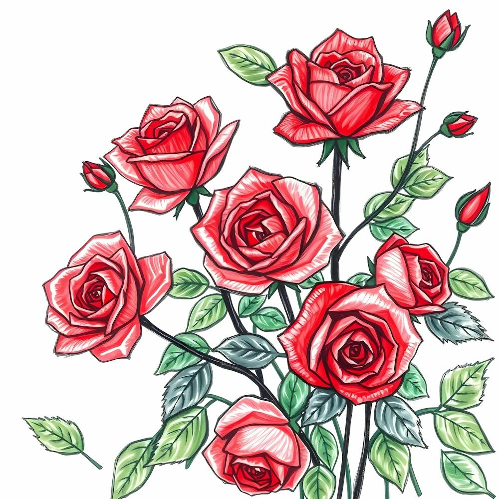 Red Roses 5