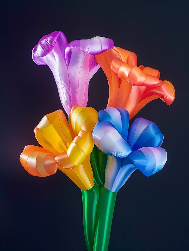 Fleurs Gonflables Lumineuses Freesia 2