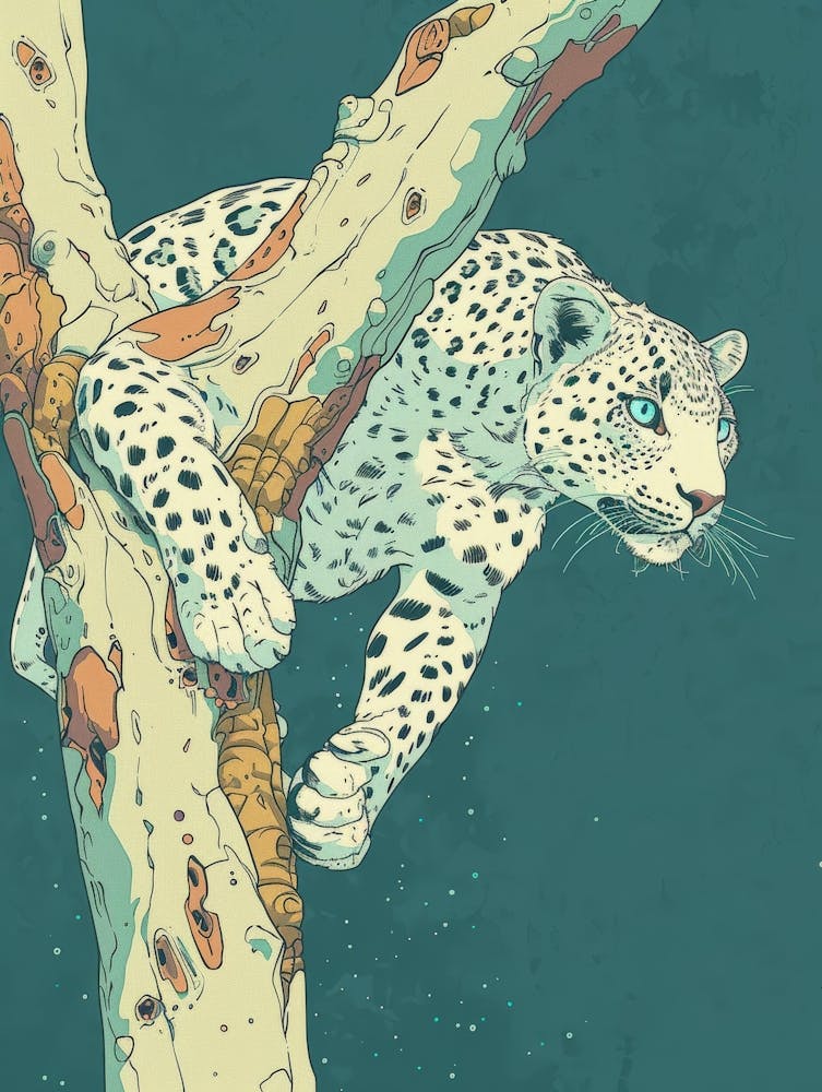 Leopard In The Tree