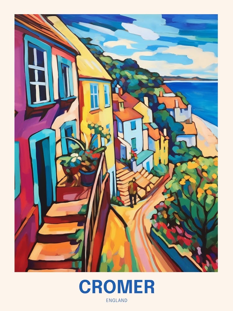 Cromer England 4 Uk Travel Poster