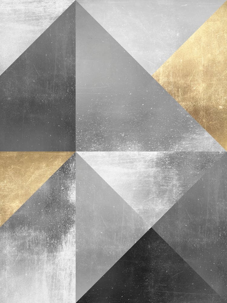 Metal and gold geometry 18
