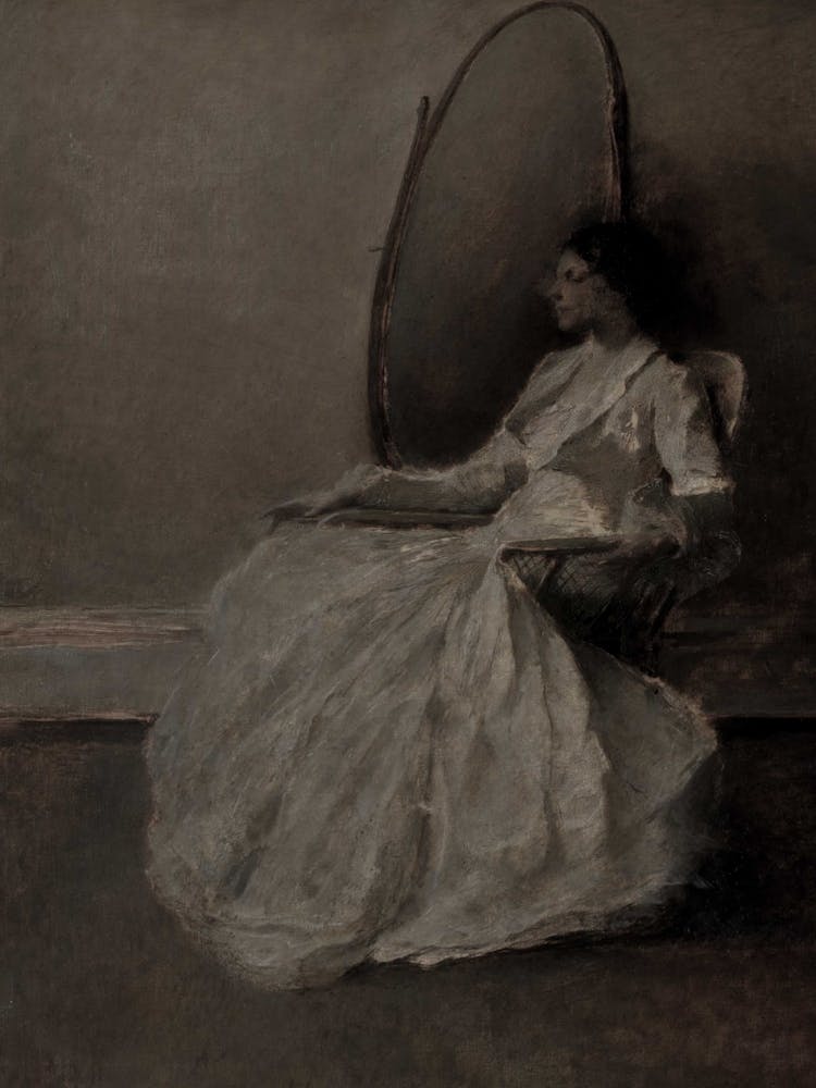 Woman In A Dress