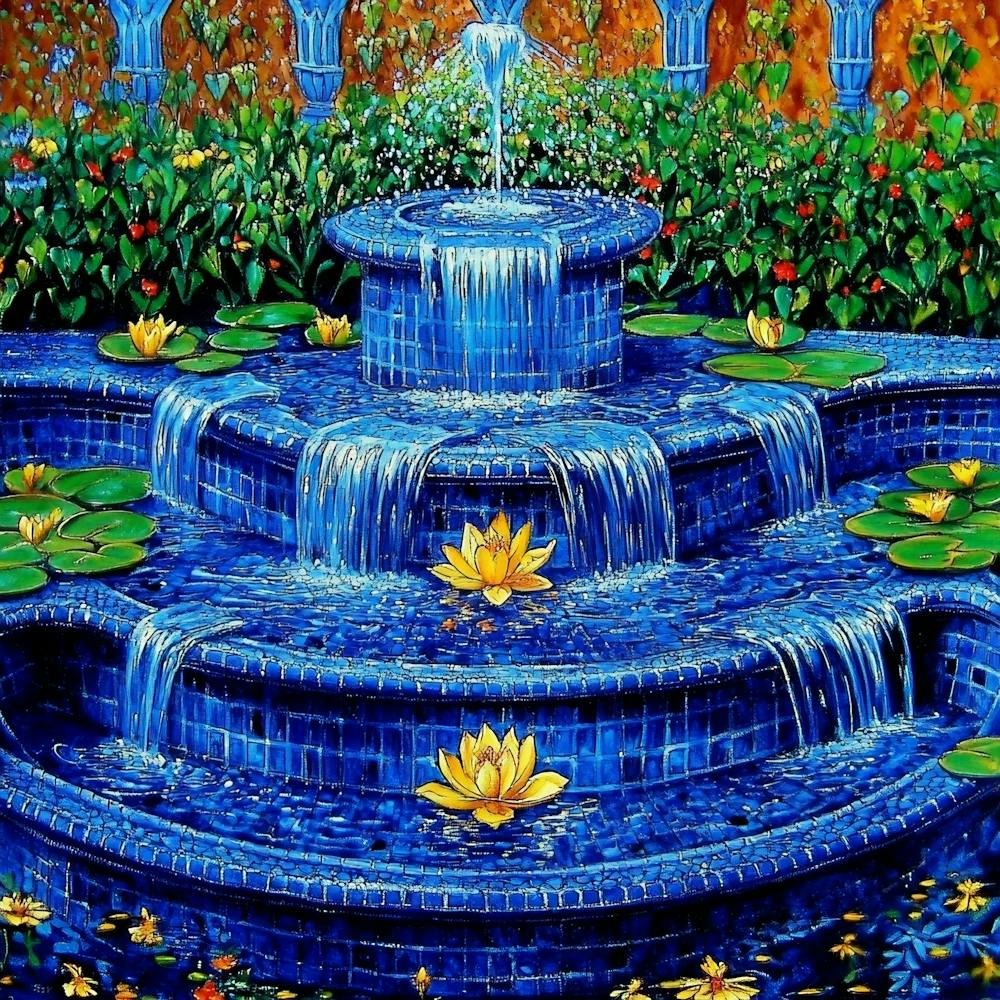Fountain Of Water Art