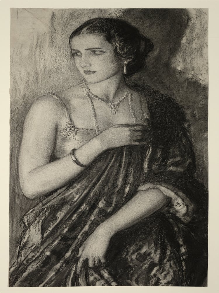 There Was A Woman Standing In The Door As Though Posed In The Dark Wood Of A Frame (Ca 1918) By Wladyslaw Theodore