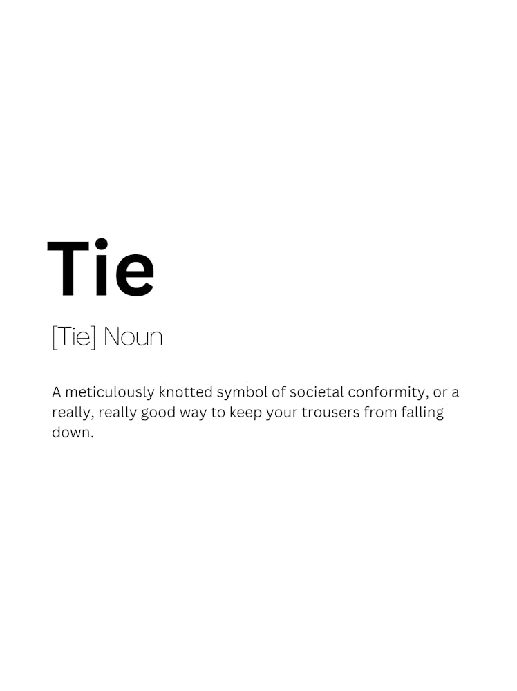 Tie Definition Meaning