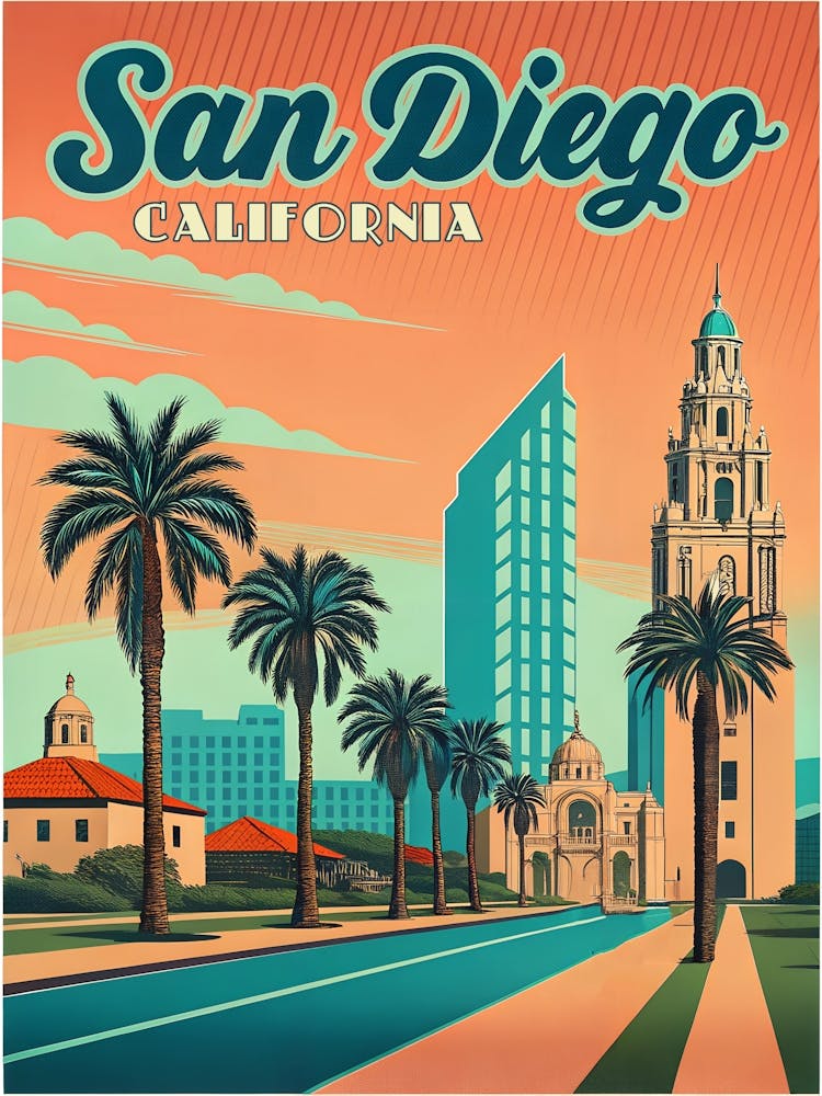 Vintage San Diego California