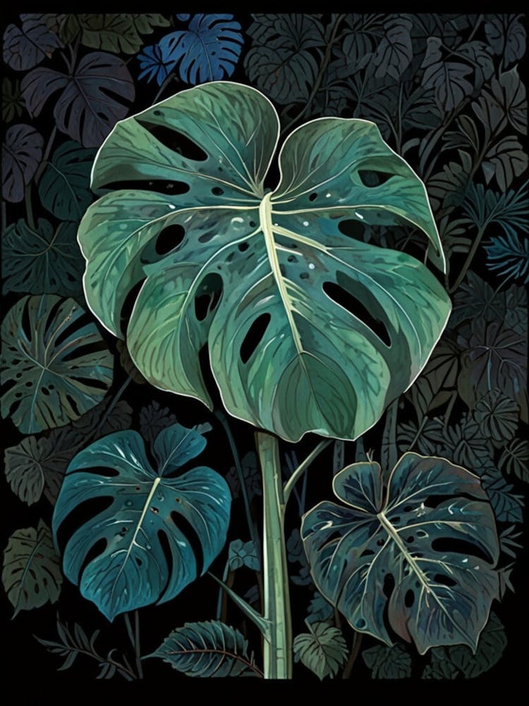 Monstera Leaf 1