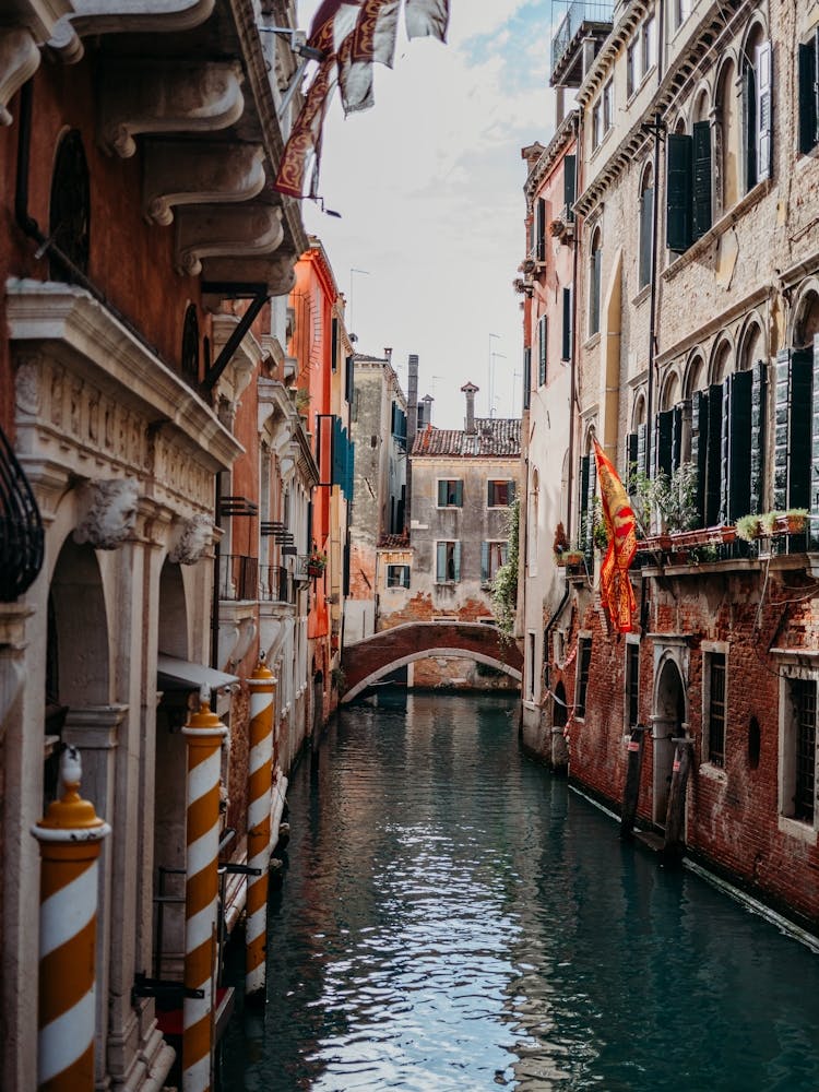Straßen von Venedig, Italien Reisefotografie-Poster
