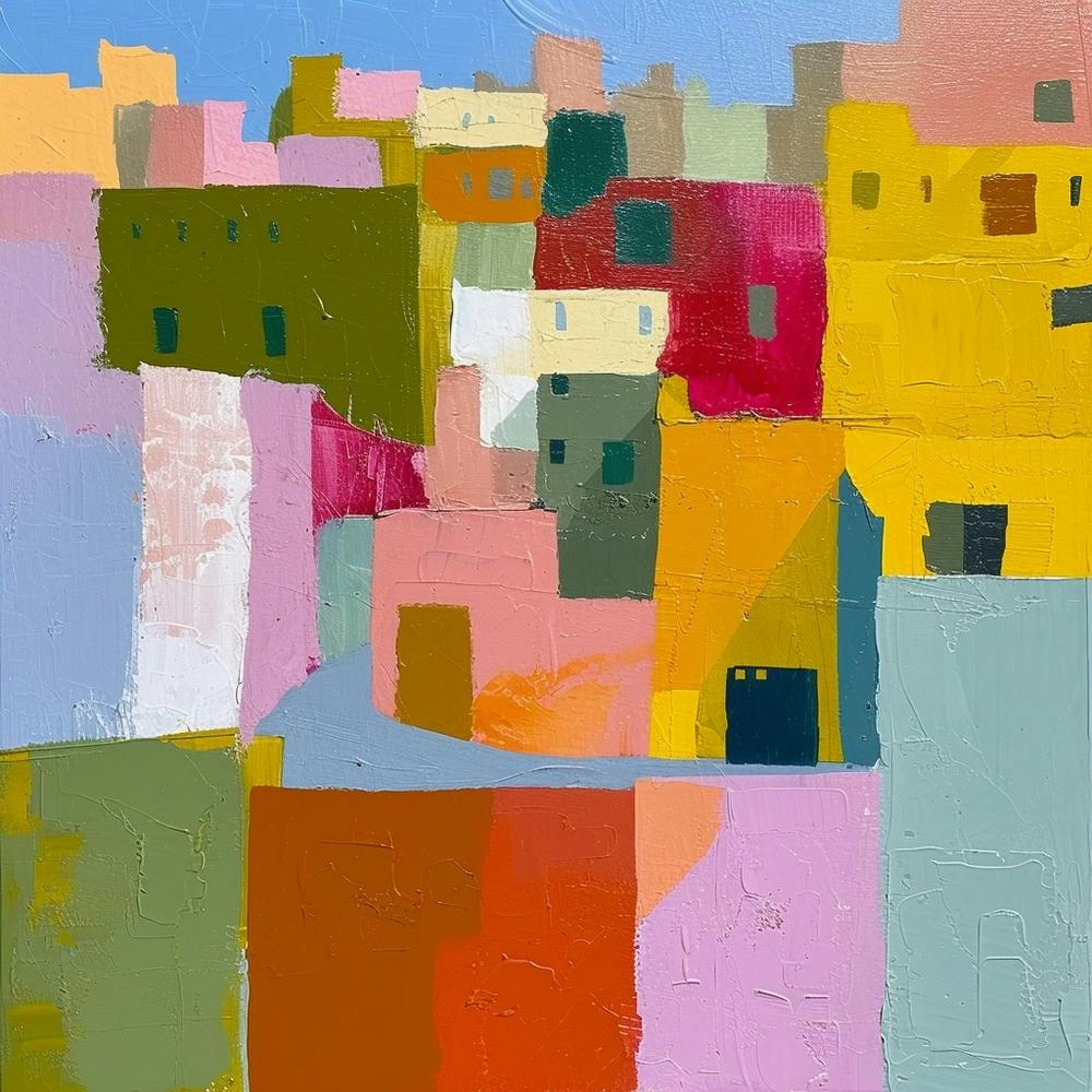 Abstract Travel Collection Fez Morocco 1