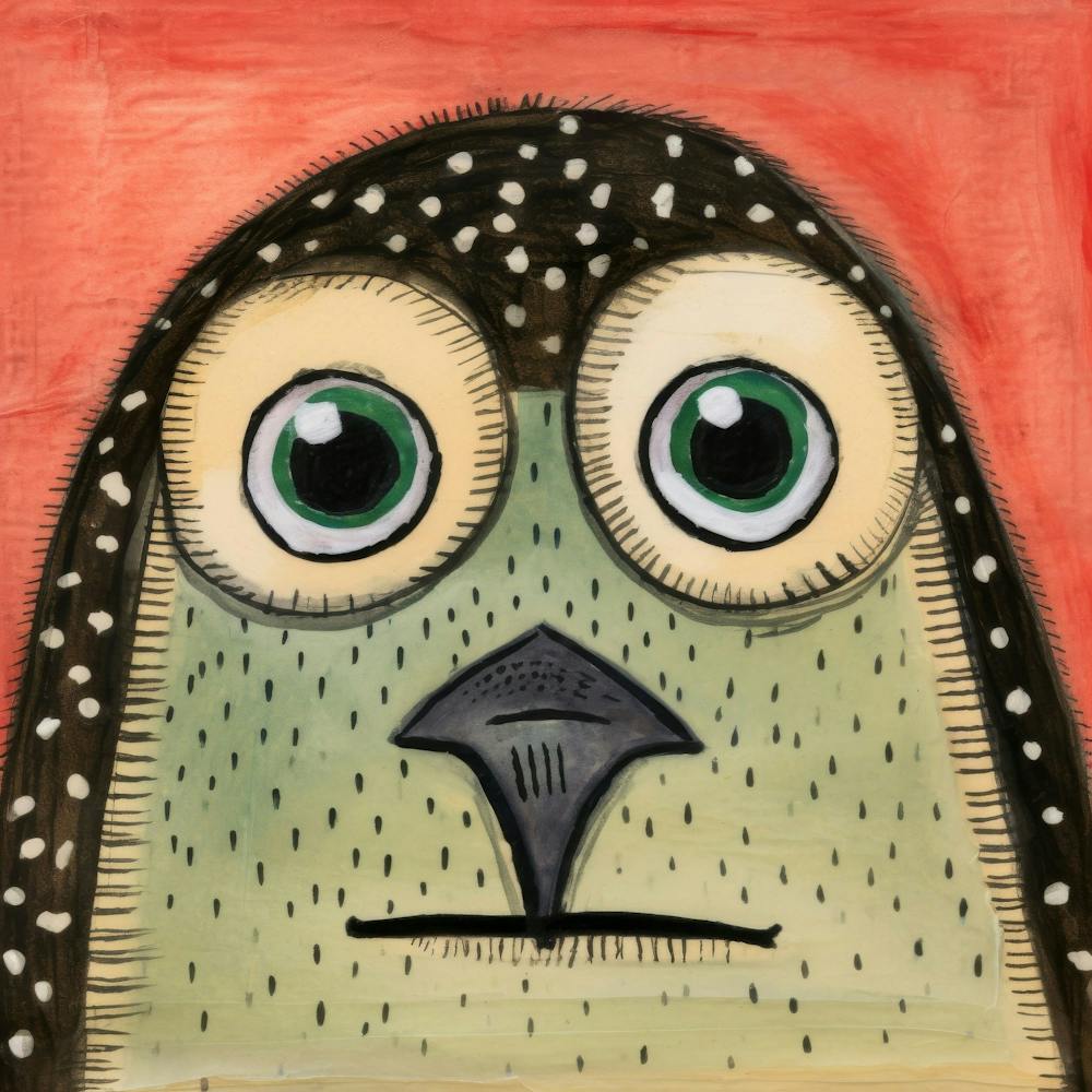 Abstract Puffin 1
