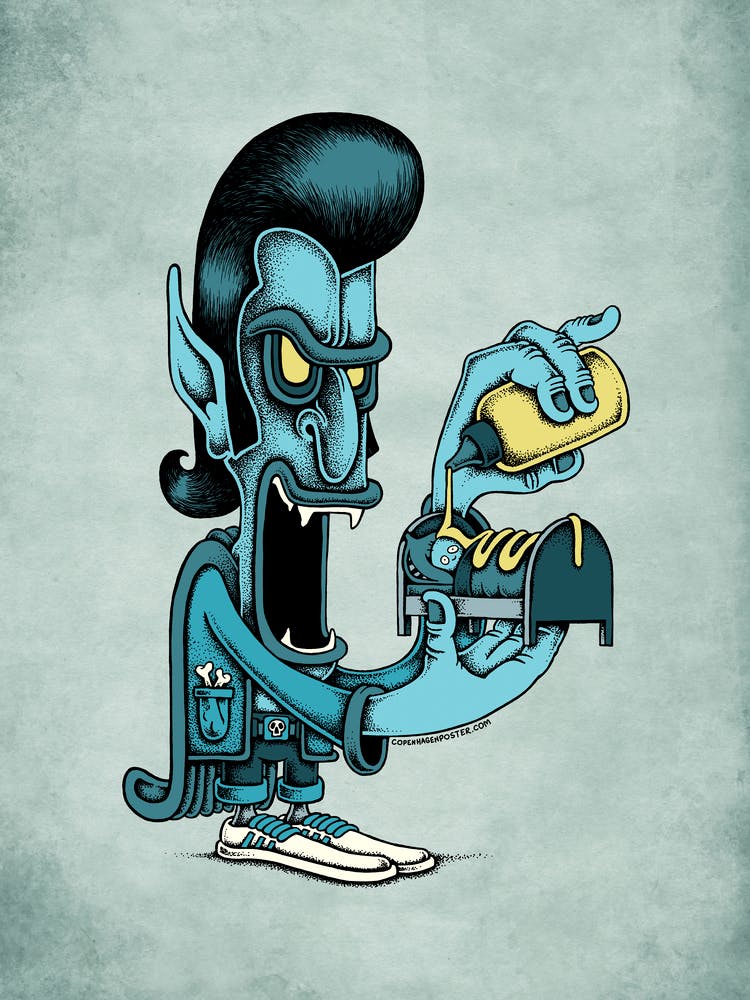 Elvis Monster Nightmare