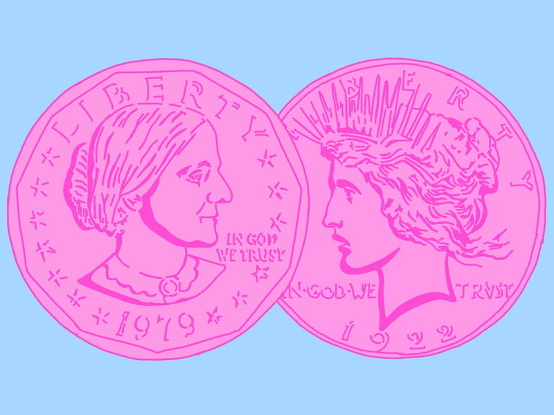 Susan B Anthony And Lady Liberty