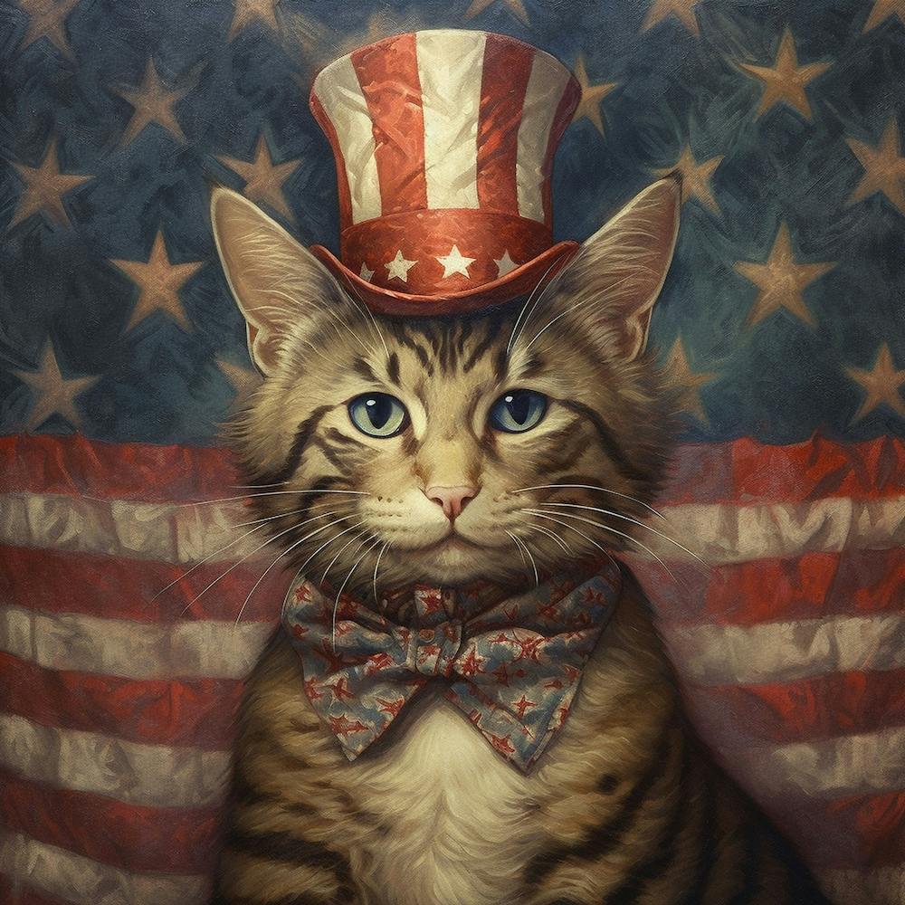 4th Of July Kitty 3