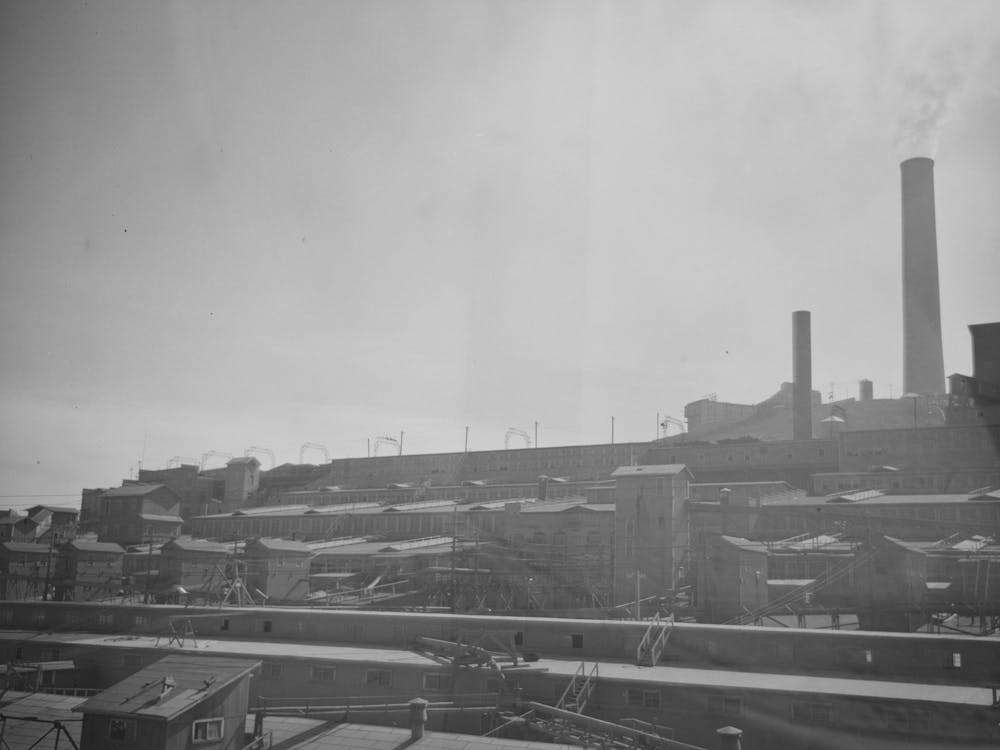 Untitled Photo, Possibly Related To Anaconda Smelter, Montana, Anaconda Copper Mining Company