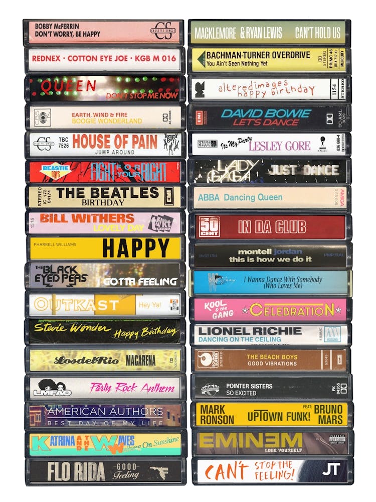 Birthday & Celebration Playlist Print