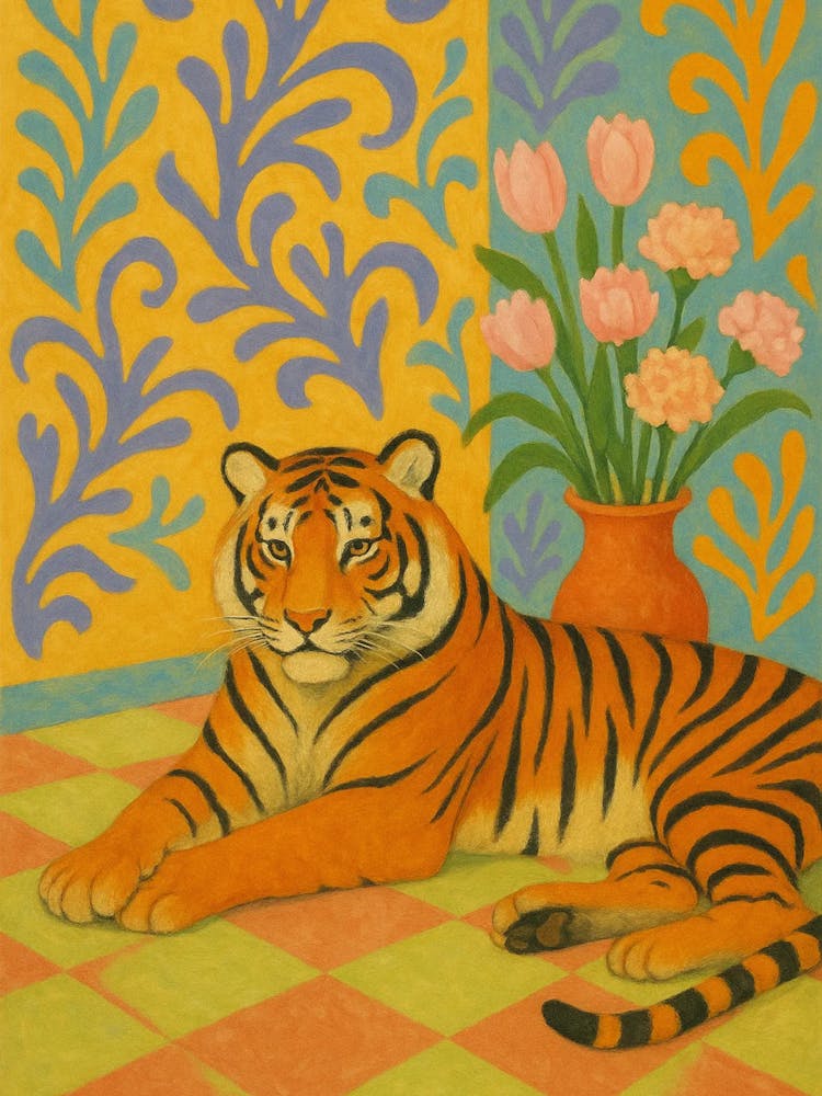 Tiger In A Room