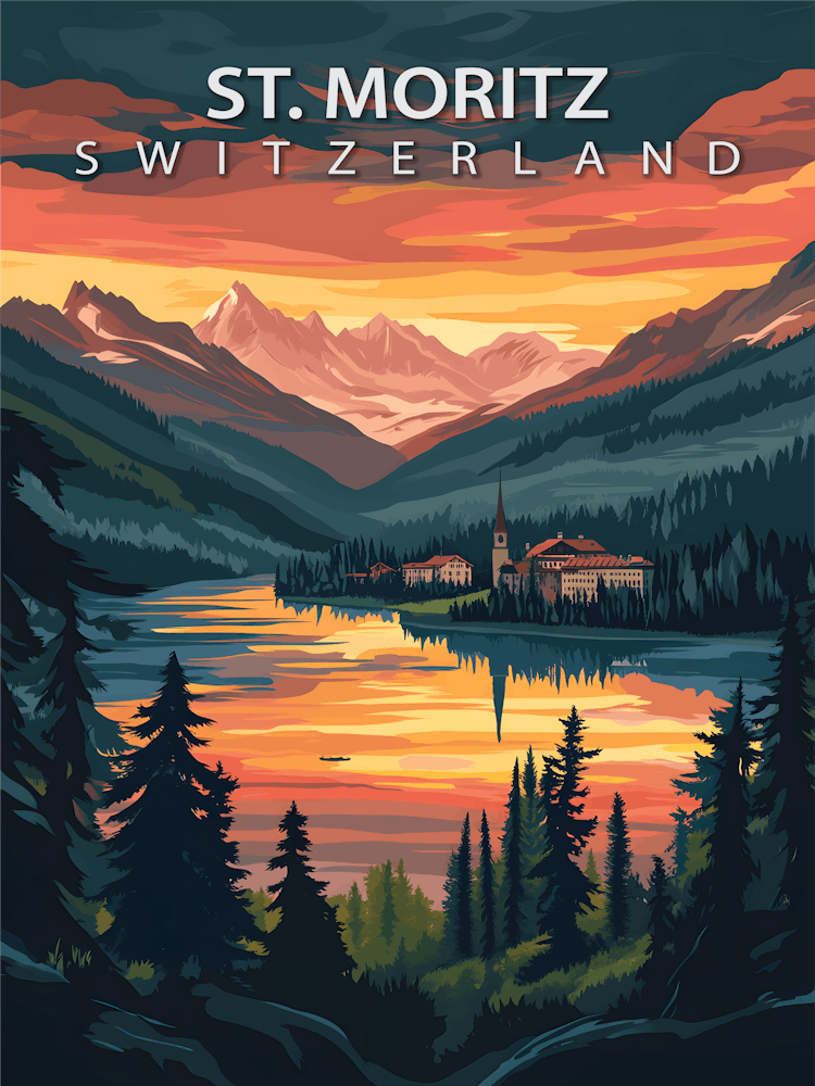 St Moritz Switzerland Travel