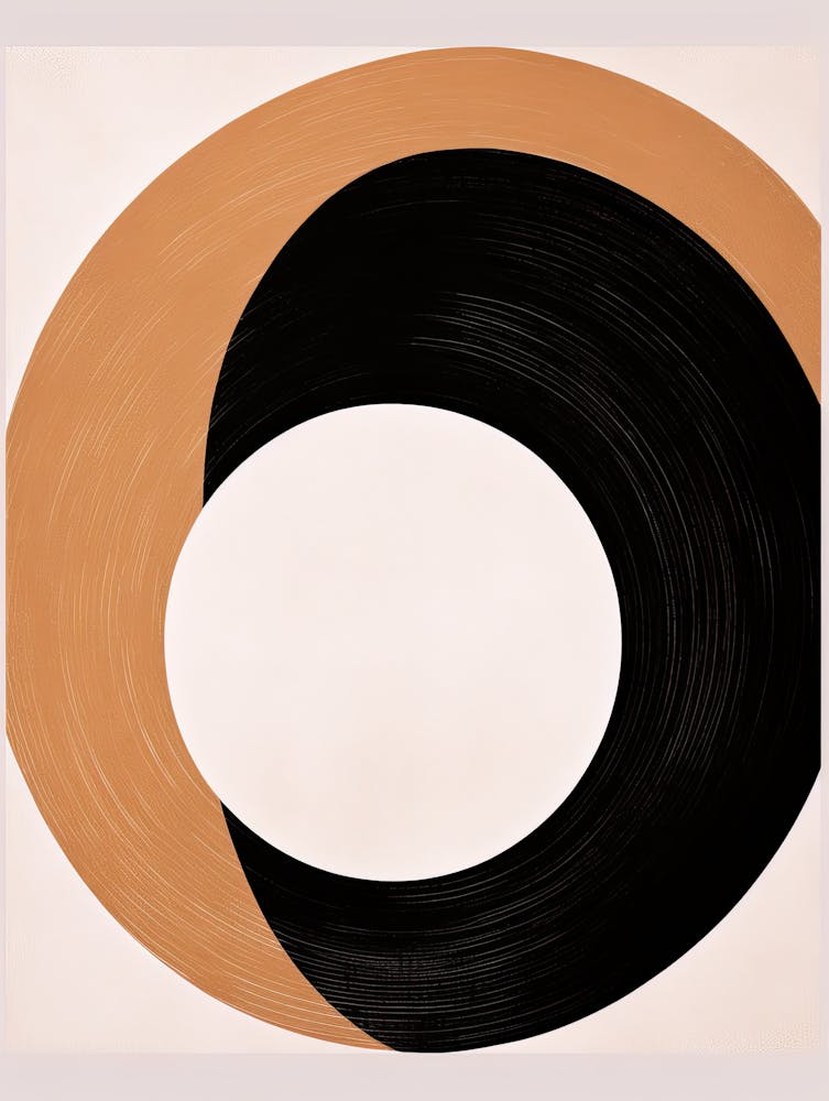 Sérendipité Bauhaus : Échos Circulaires Beige