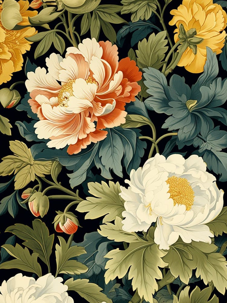 Peonies Wallpaper 1