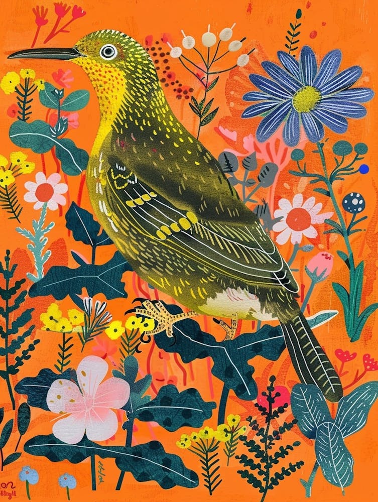 Spring Birds Kiwi 4