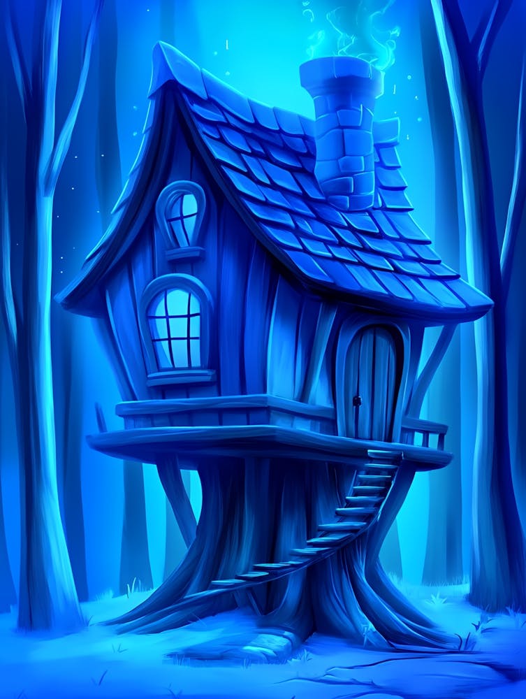 Fairy House In The Forest 1