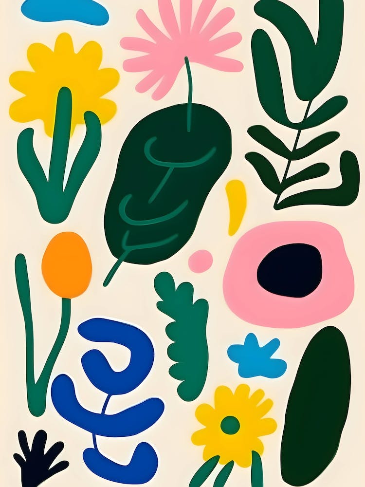 Modern  Abstract Flower Market 3