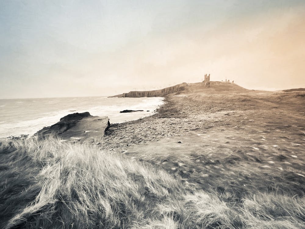 Dunstanburgh Castle Coastline