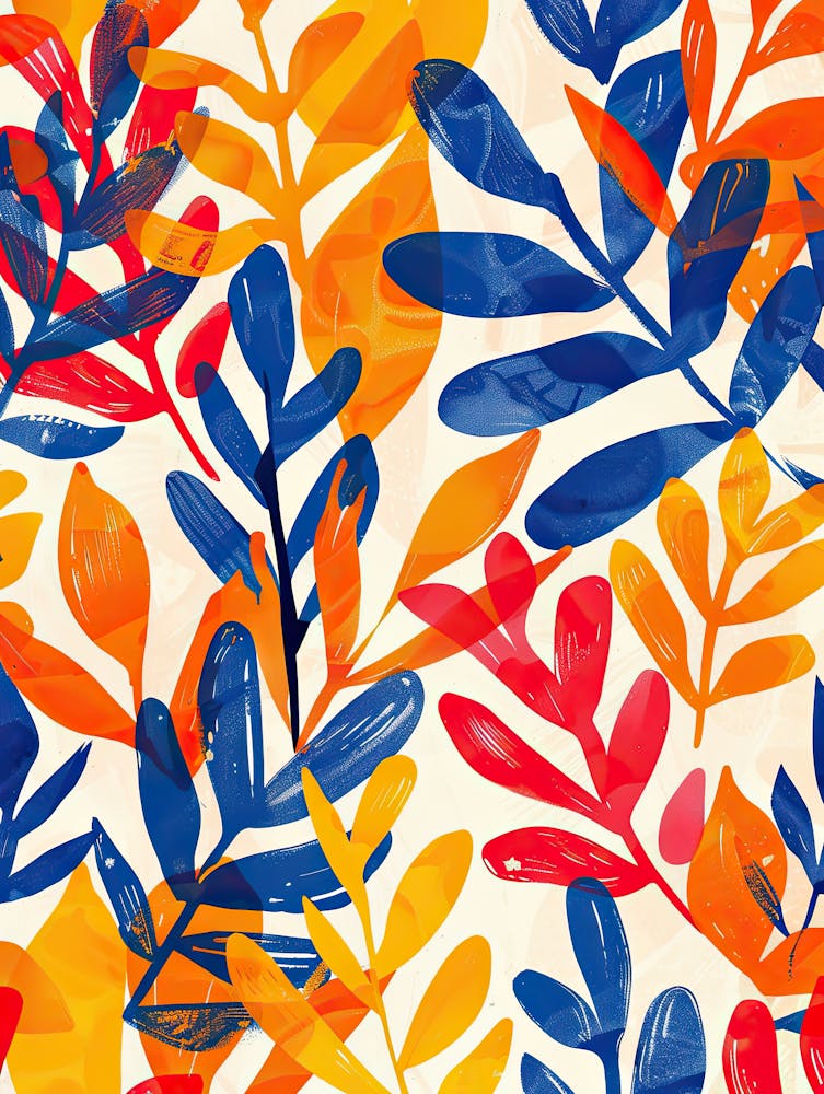 Ethereal Garden Matisse Style