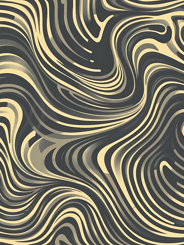 Abstract Wavy Pattern
