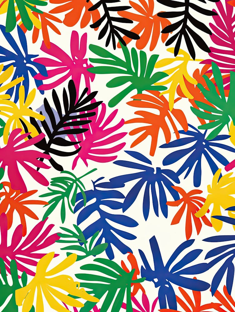 Dazzling Tropics Matisse Style