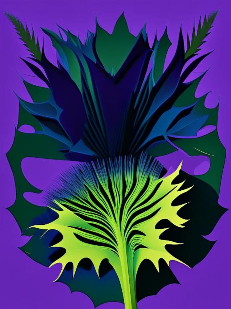 Thistle Leaf Vibrant Inspired 2