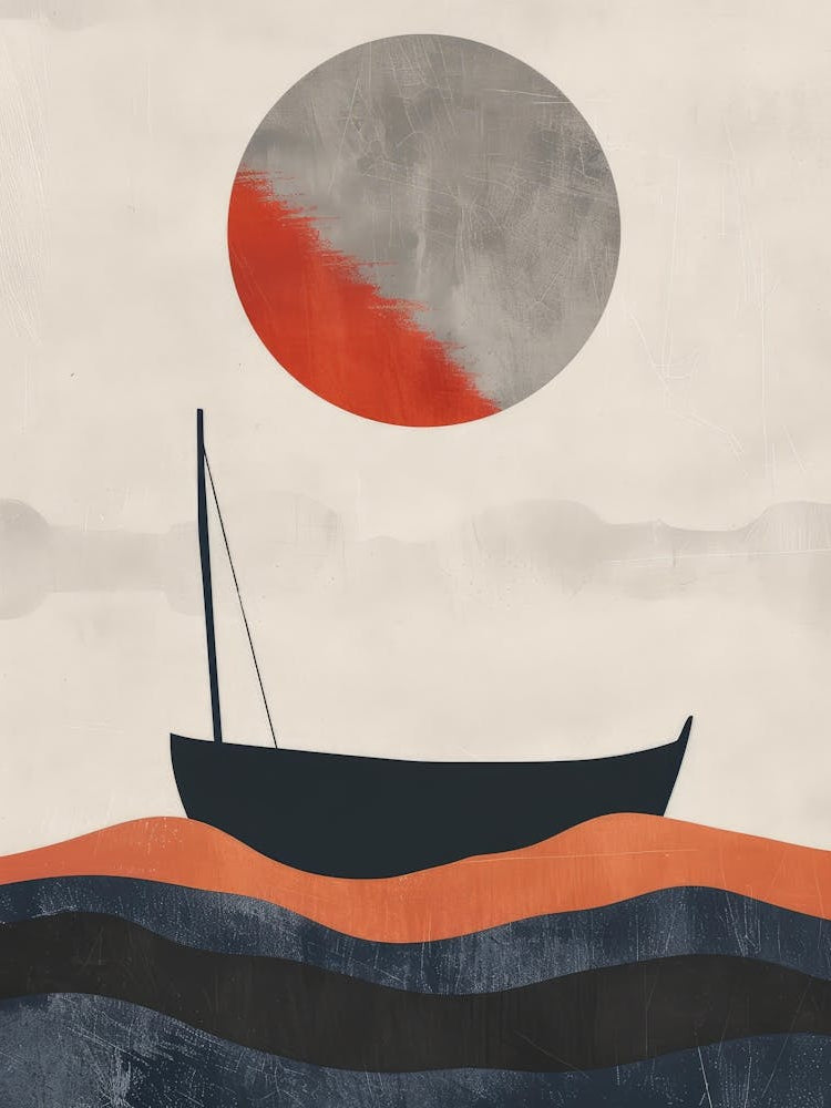 Sailboat In The Ocean 2