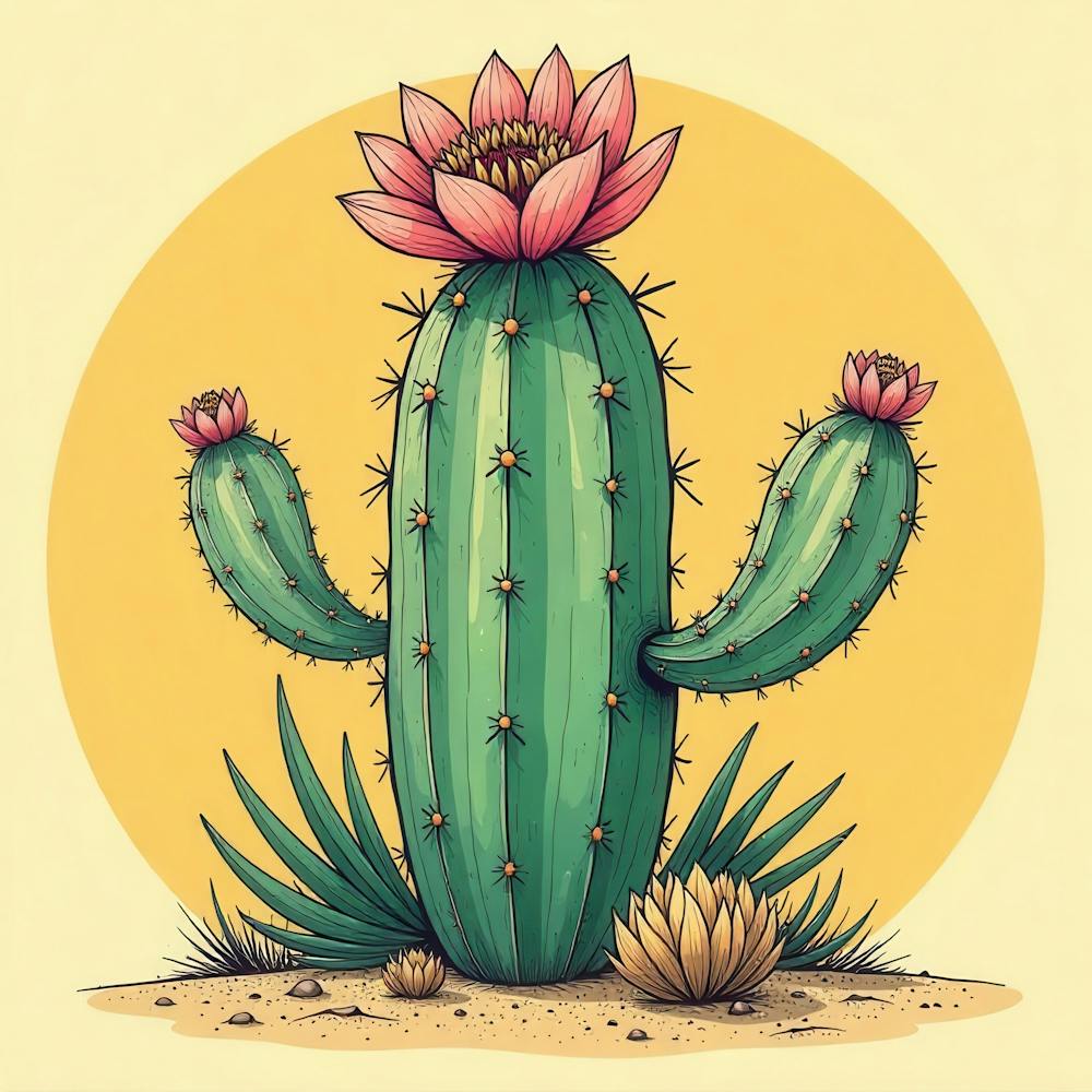 Cactus Flower 1