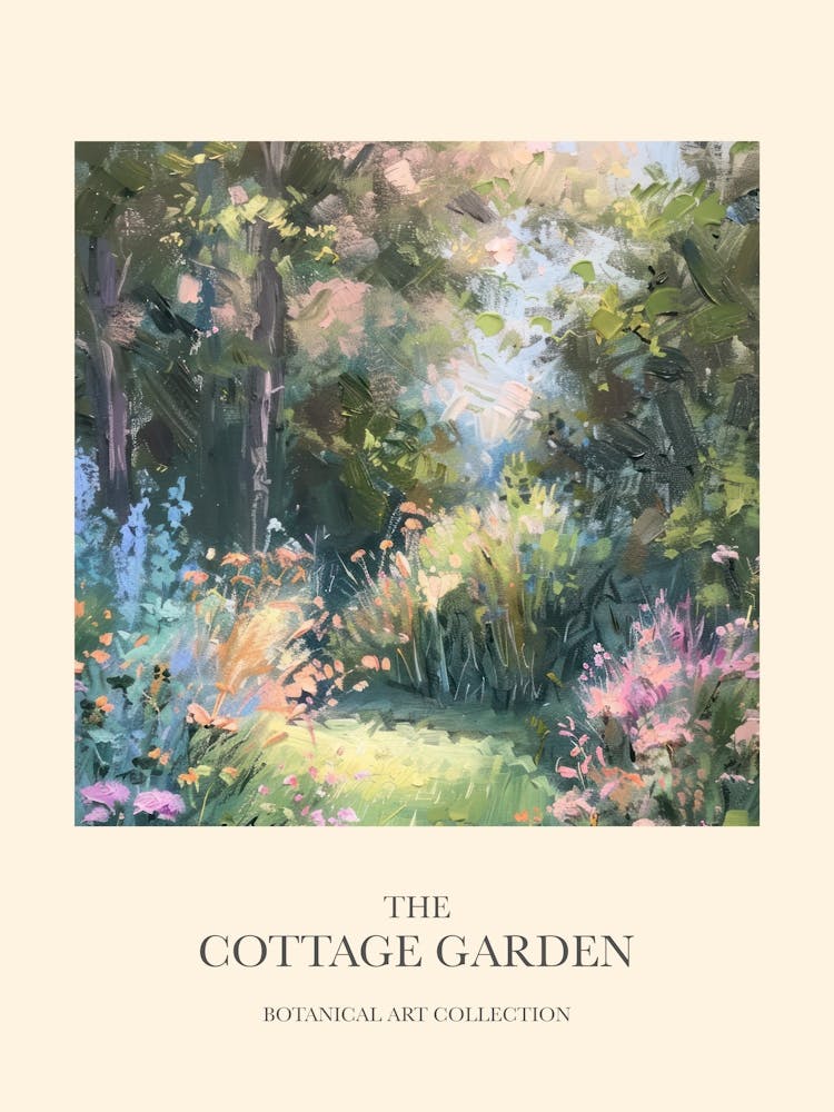 Cottage Garden Poster Reverie 1