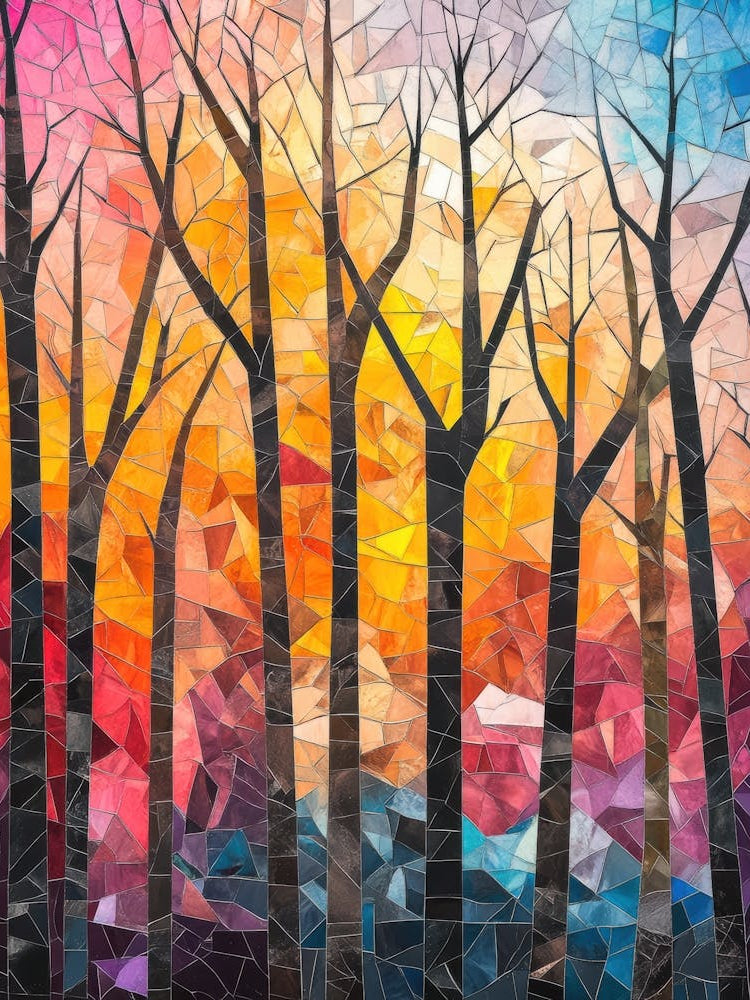 Mosaic Of Trees 3