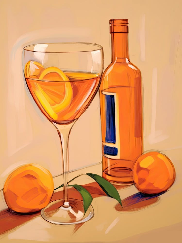 A glass of Aperol