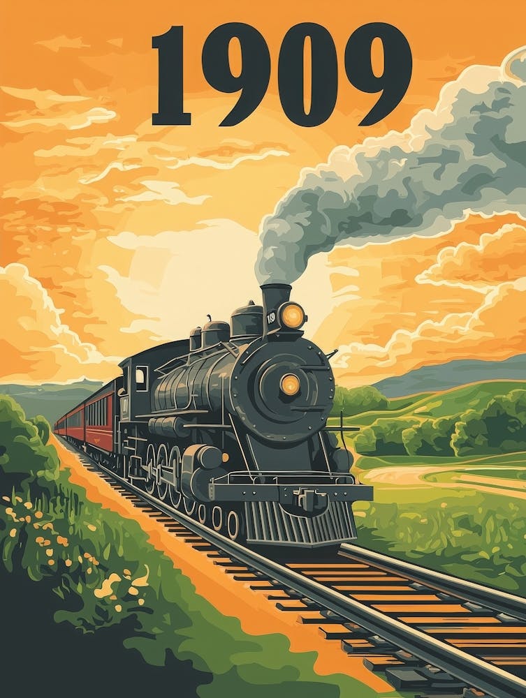 Aihrgdesign A Vintage Travel Poster Of A Powerful Steam Locom 4d27eddd F662 4547 Bc51 5f25e9b178dd 1