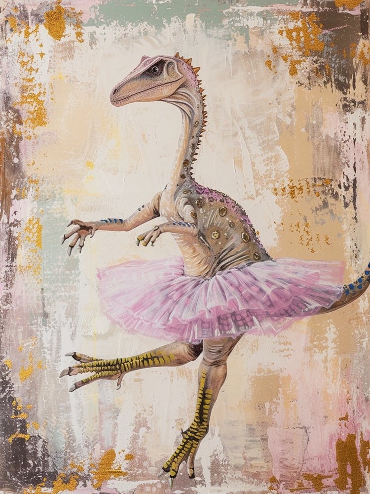 Dinosaur Lizard In A Tutu 2