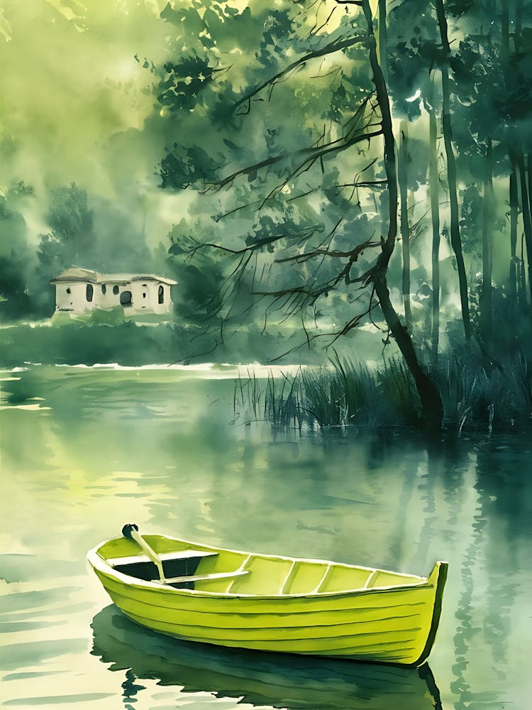 Boat On The Lake