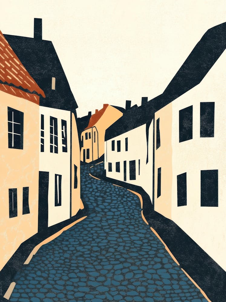 Street In Sweden