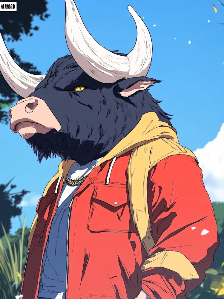 Bull With Horns 2