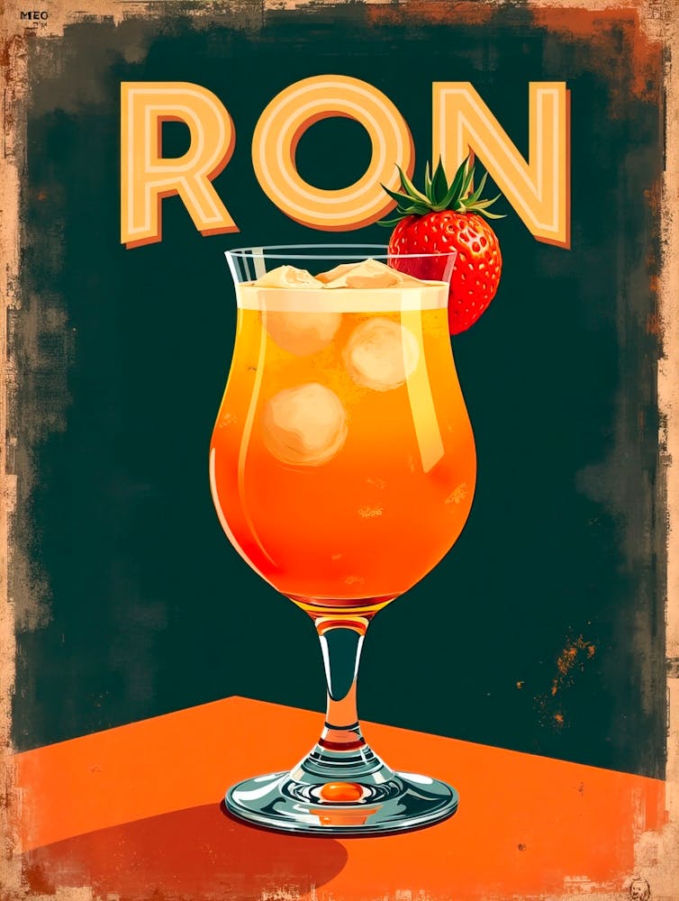 Ron Vintage Poster