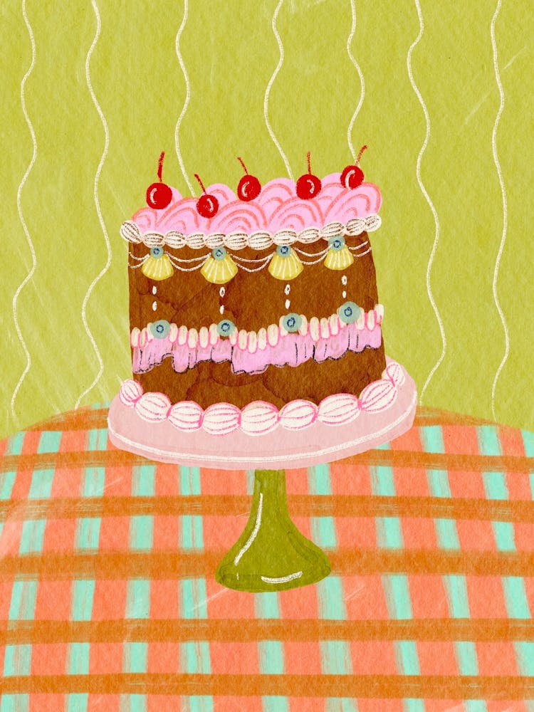 Cake On A Table 1