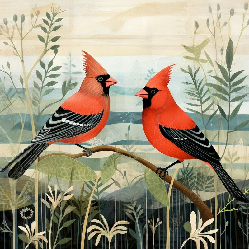 Bird In Nature Cardinal 4