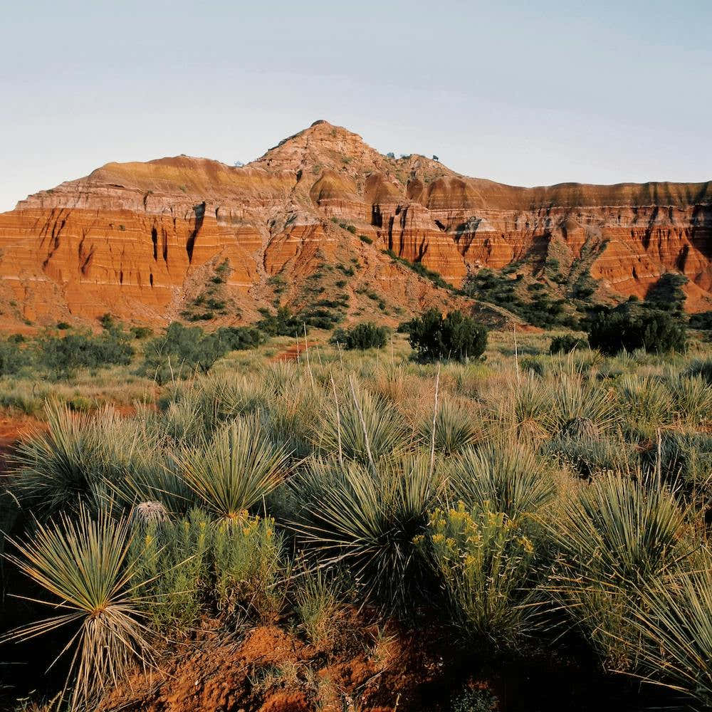 Red Rock Mountains Square