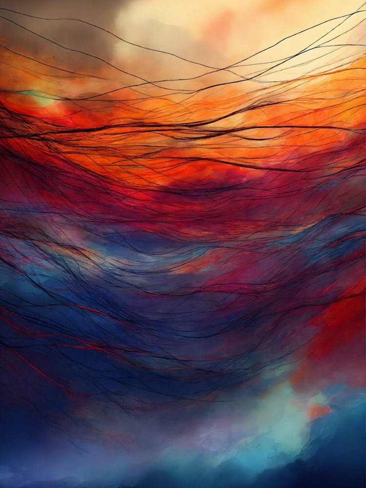 Abstract - Sunset