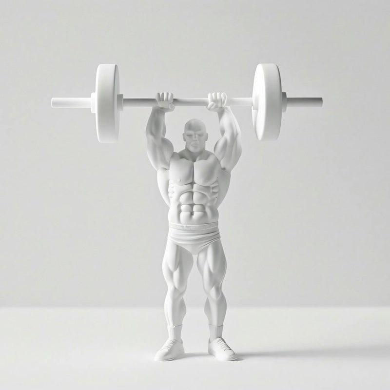 Man Lifting A Barbell 1