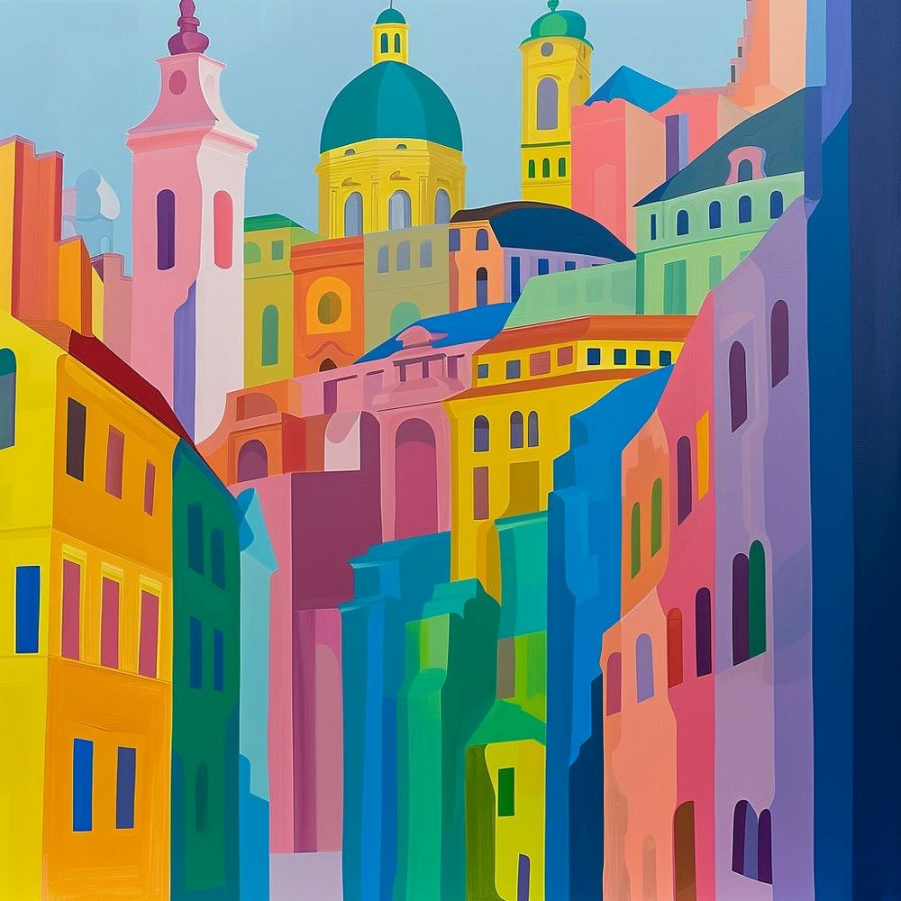 Abstract Travel Collection Vienna Austria 7